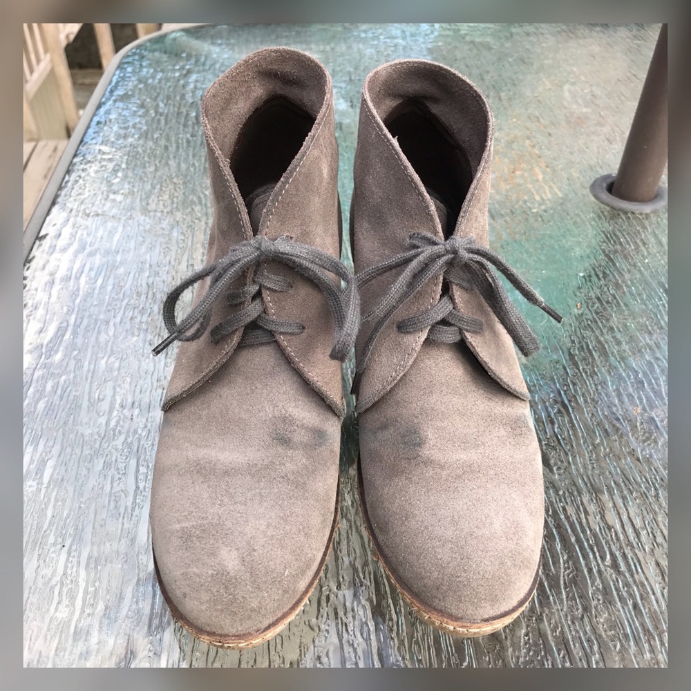 J. Crew Wedge bootie size 7.5